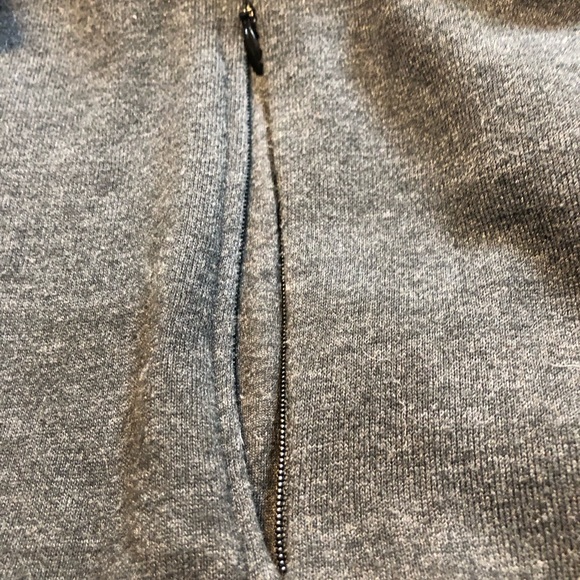 Burton Full Zip Hoodie Men’s Small Grey & Gold - Picture 13 of 13